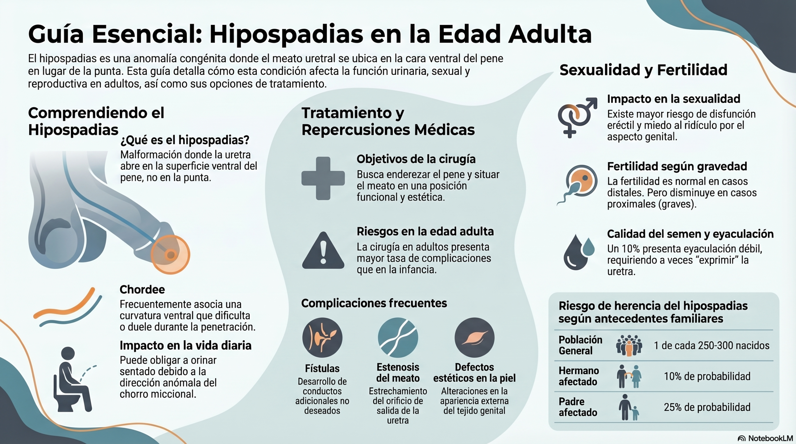 imagen de los aspectos de los hipospadias en adultos - imagen médica de uso educativo